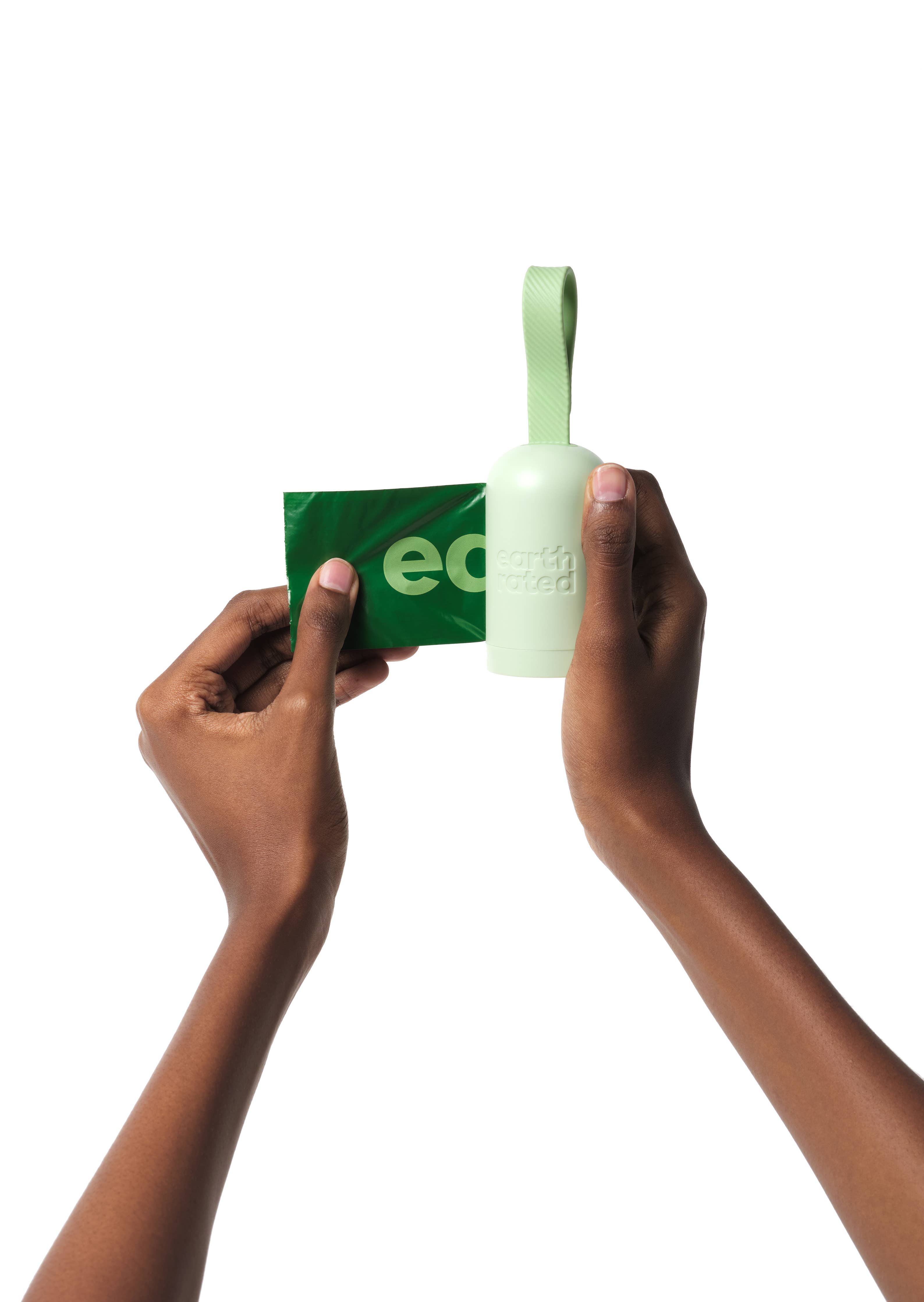 Earth Rated Poop Bag Dispenser with 15 Unscented Bags