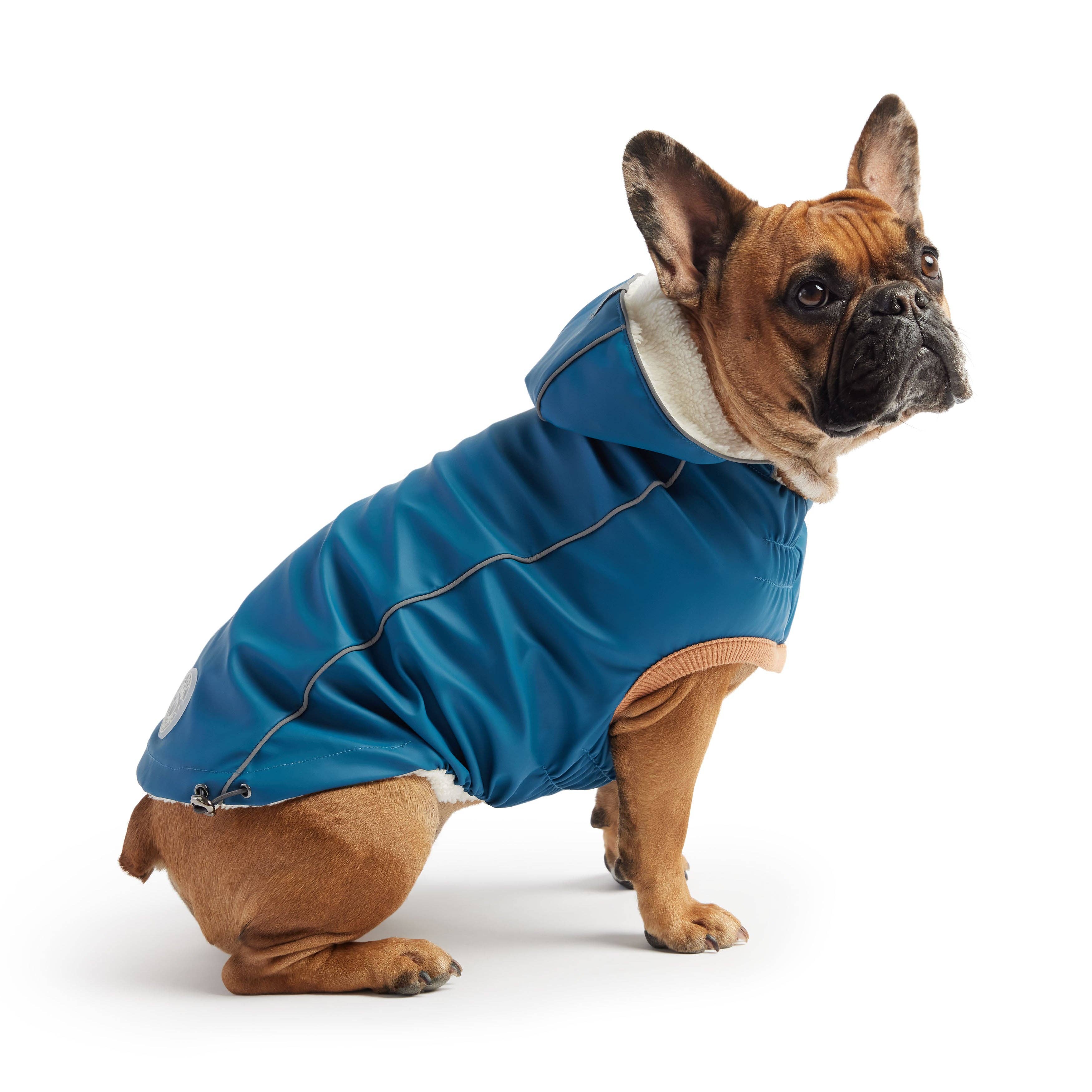 GF Pet Insulated Raincoat - Dark Blue