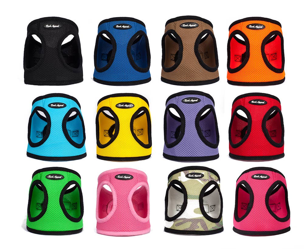 Mesh Step in Harnesses: Red