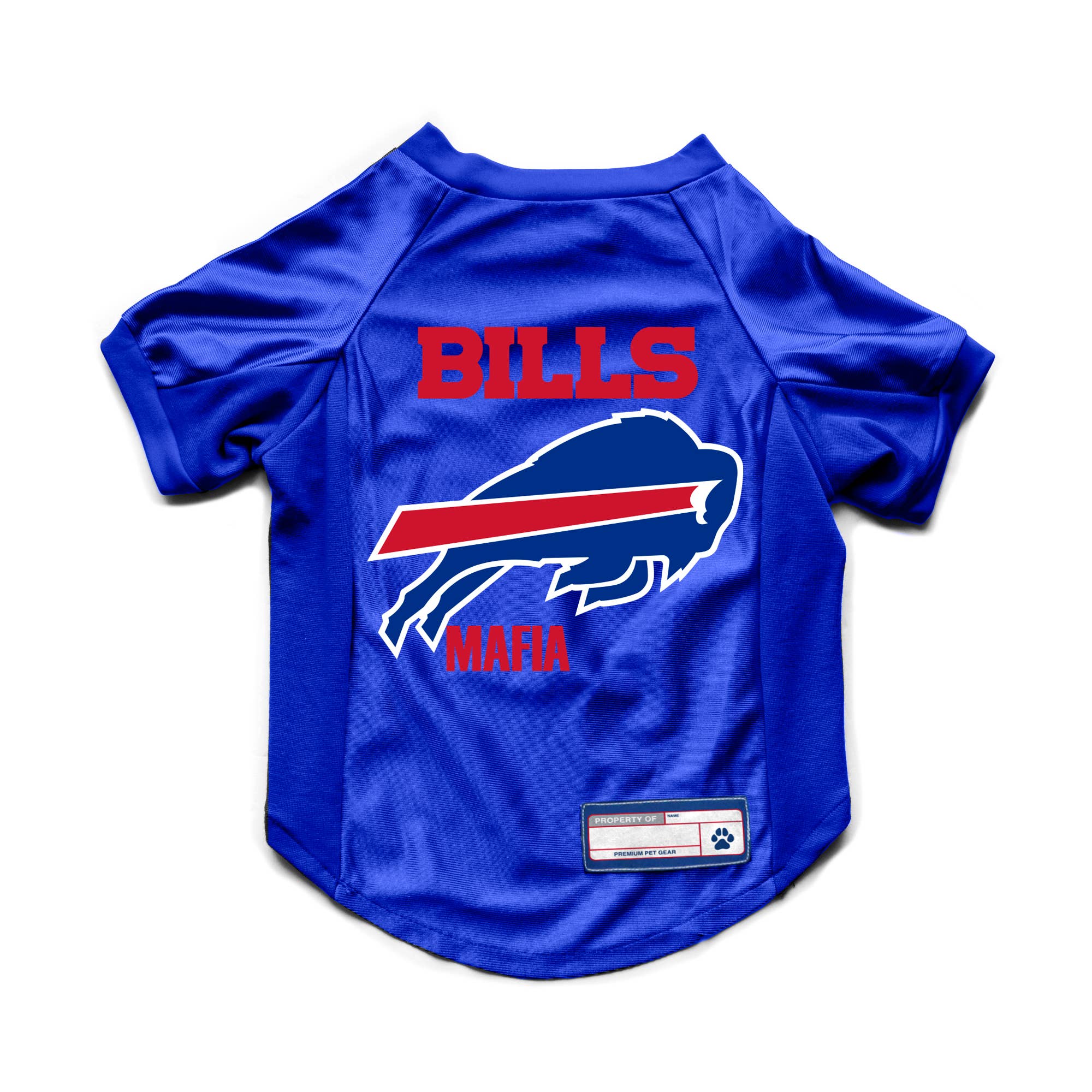 NFL Buffalo Bills "Bills Mafia" Pet Stretch Jersey
