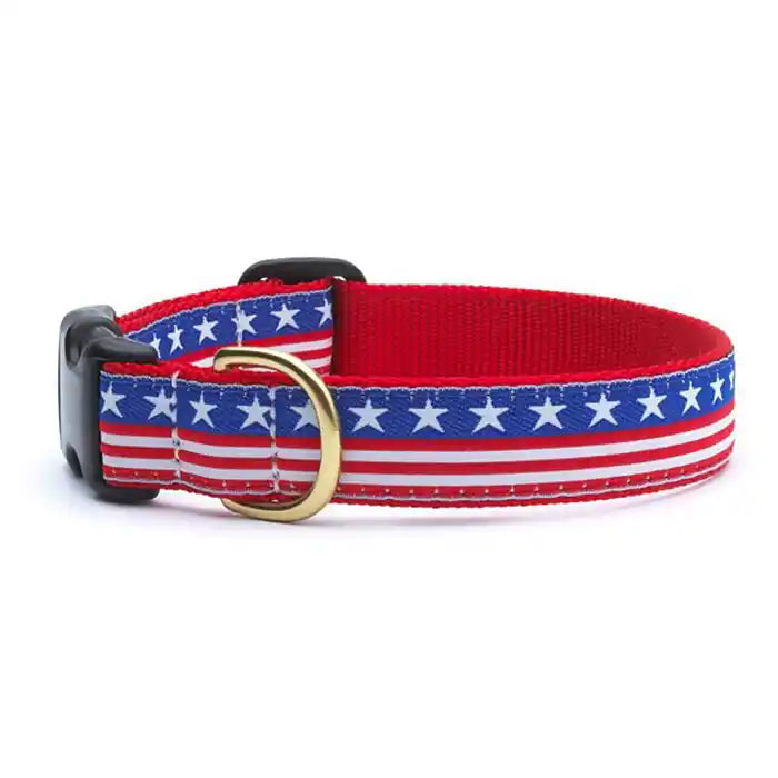 Stars and Stripes Dog Collar