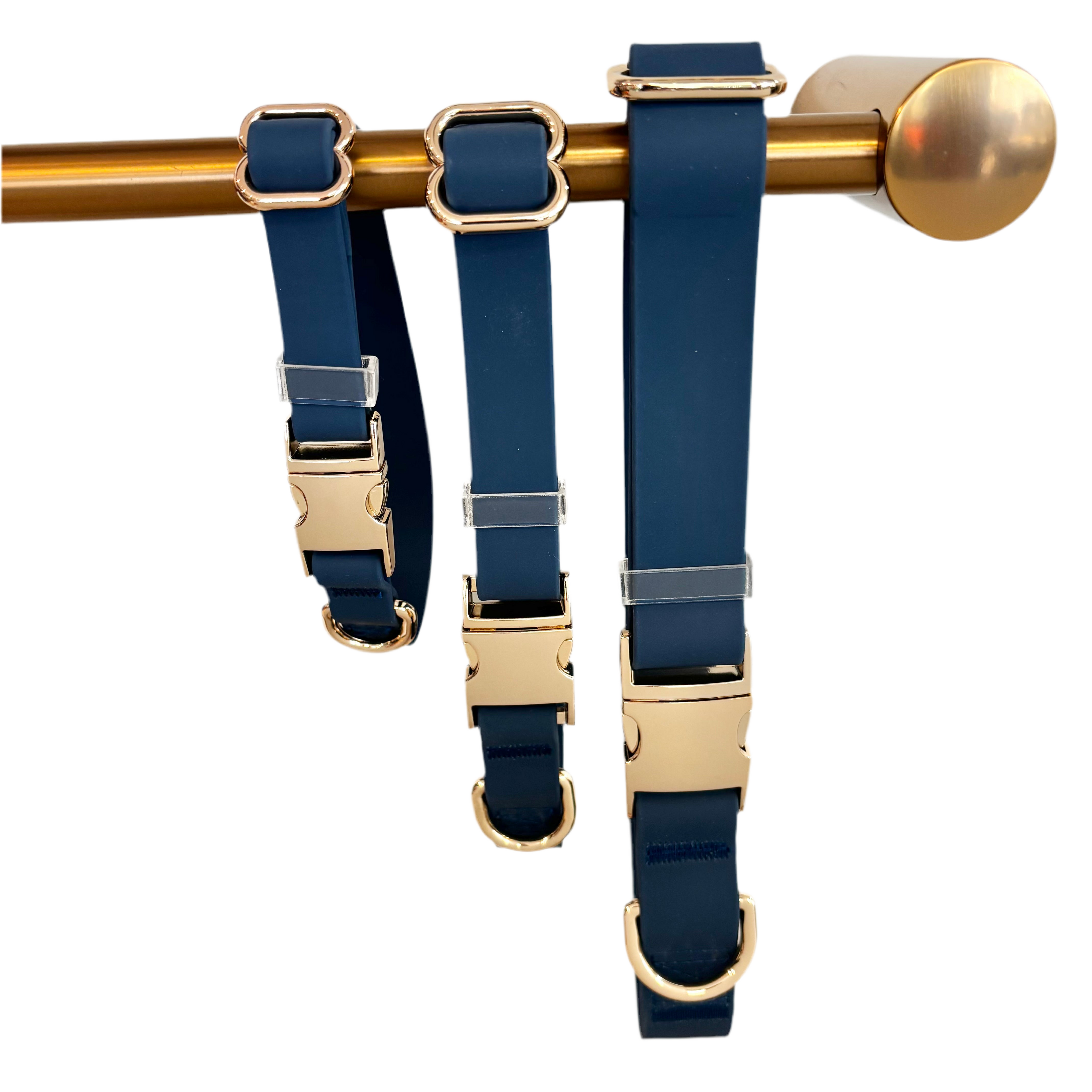 Navy Dog Collar