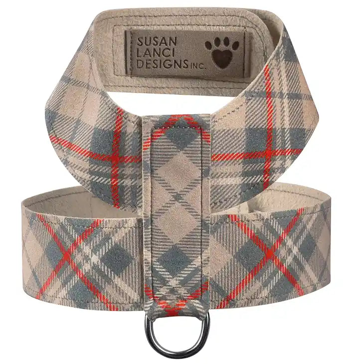 Scotty Plaid Tinkie Dog Harness