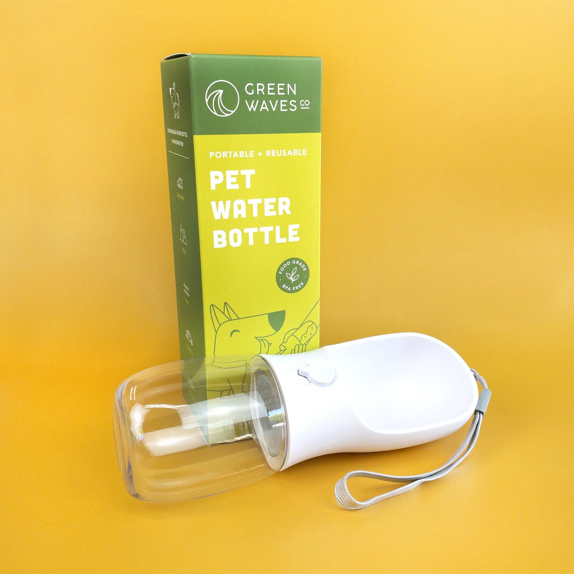 Pet Water Bottle: Turquoise