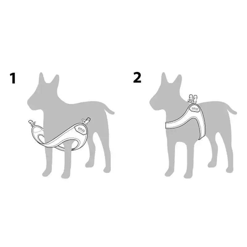 Buckle-up Easy Dog Harness (Not Adjustable)