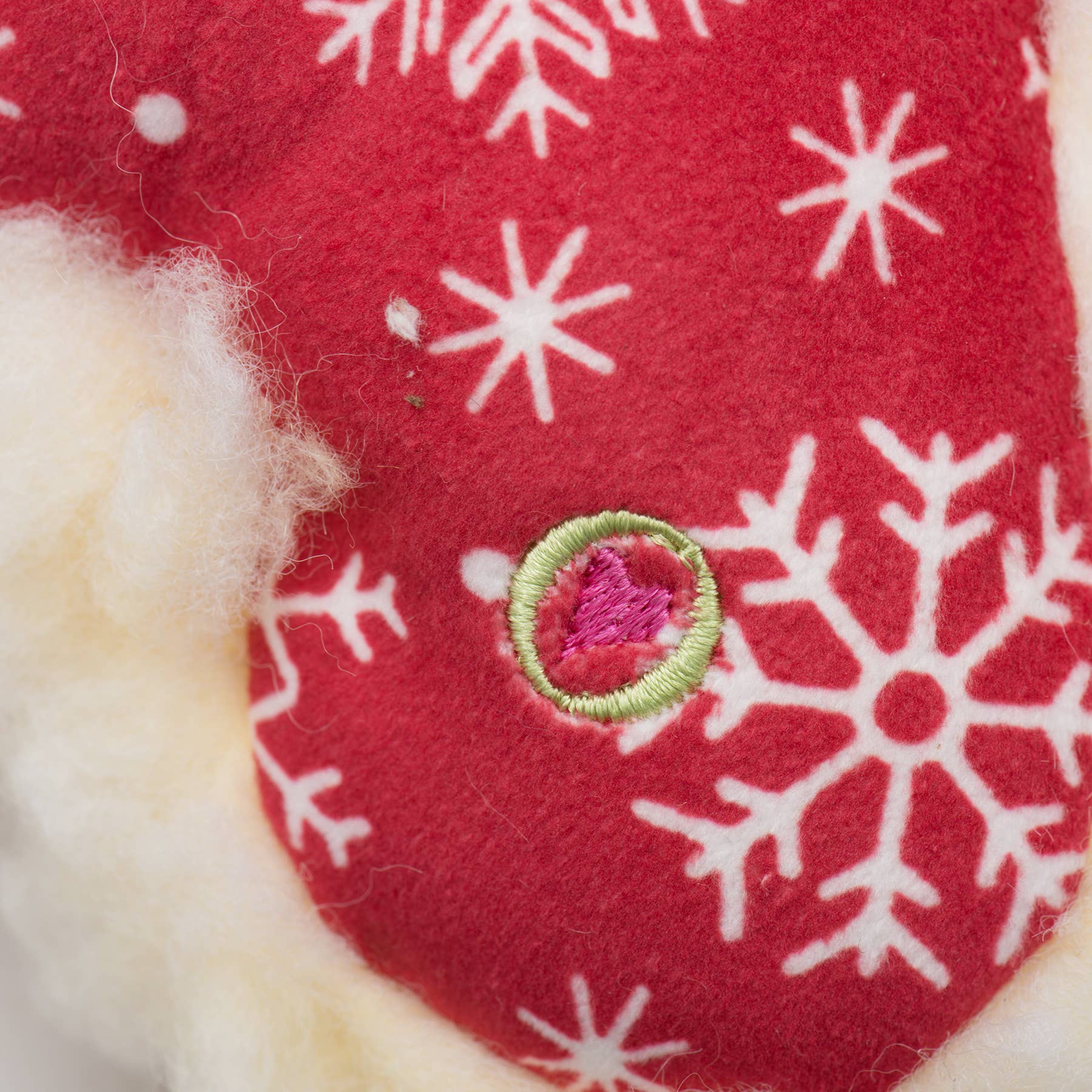 Jingle all the Way, HuggleFleece® Plush Bone Dog Toy: 2 foot