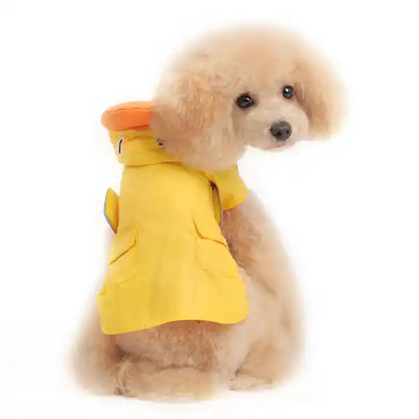 Duck Raincoat for Dogs