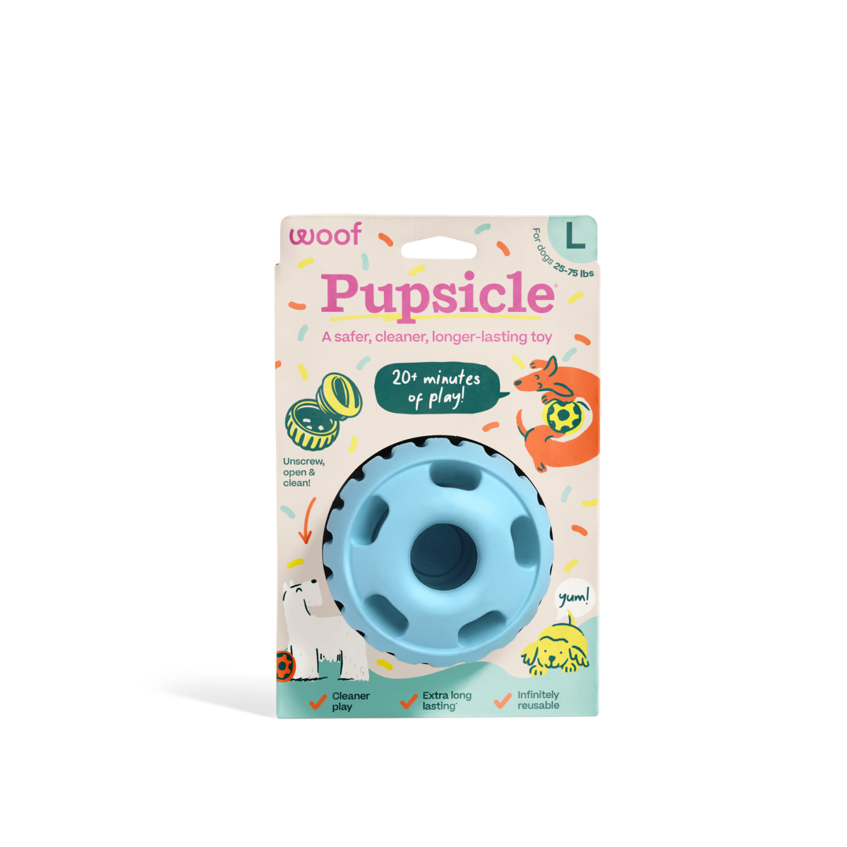 Party Pupsicle: Blue