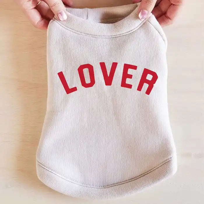 LOVER Dog Fleece Sweatshirt