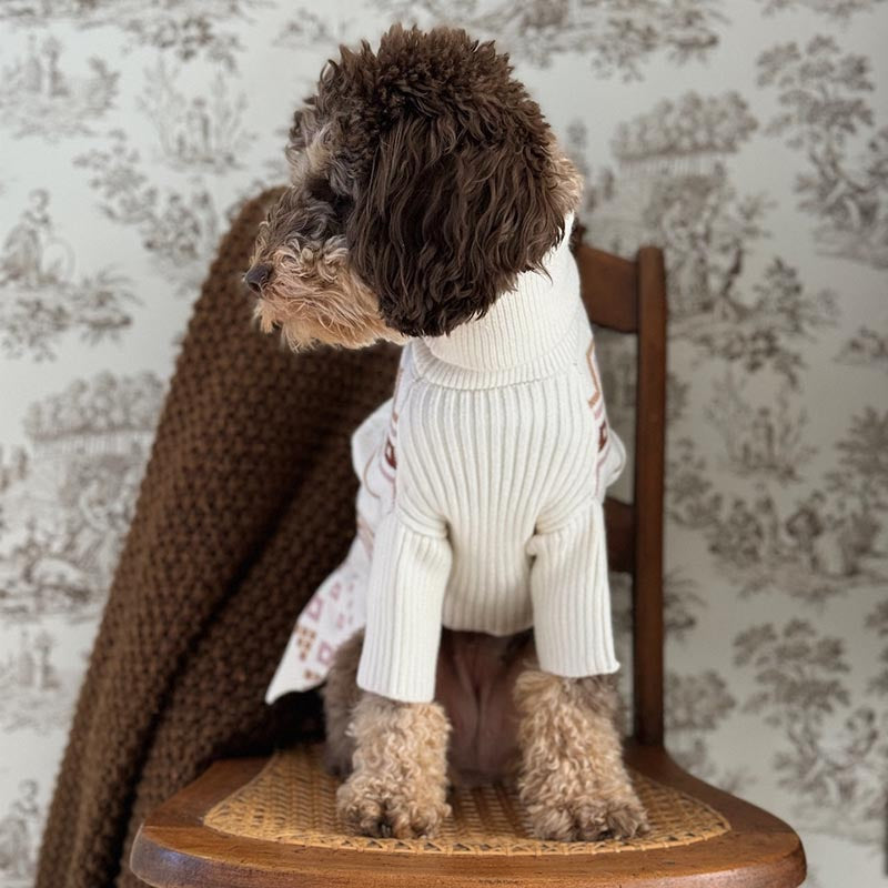 Mila Fair Isle Dog Sweater