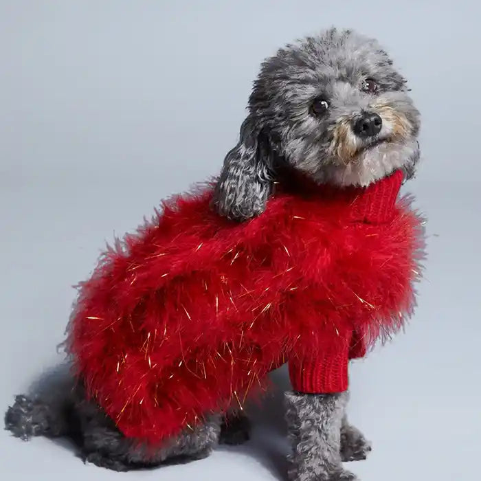 Christian Cowan X MB Holiday Glitz Jumper for Dogs