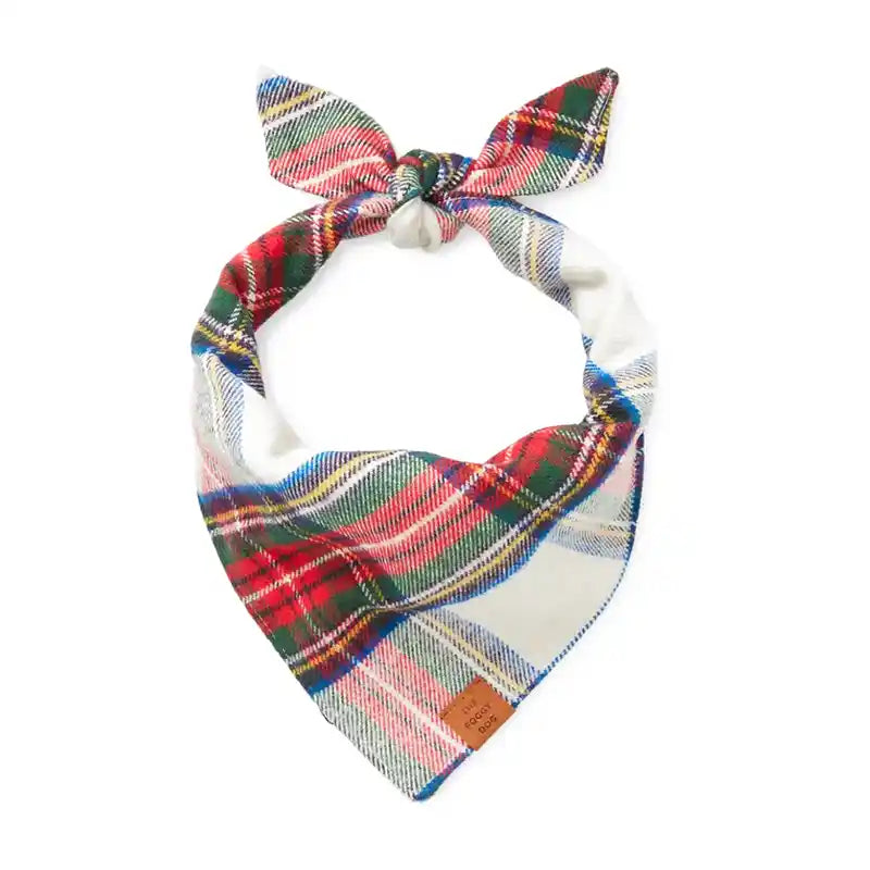 Regent Plaid Flannel Dog Bandana