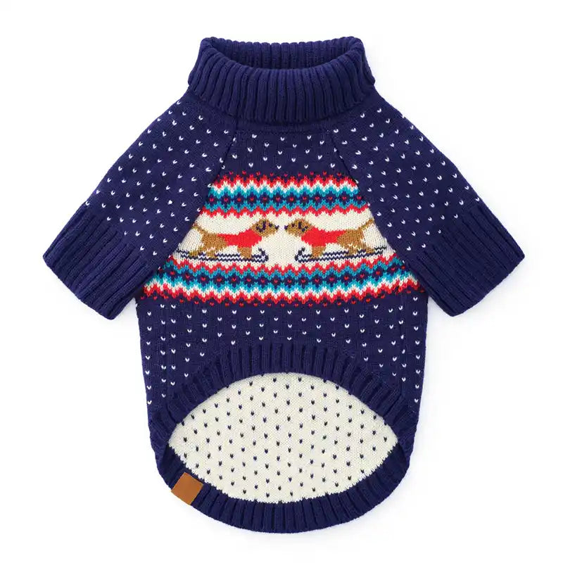 Gray Malin Hit the Slopes Dog Sweater